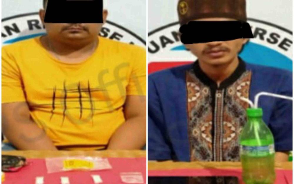 2 Tersangka Jaringan Narkoba Dibekuk Personel Polres Kobar