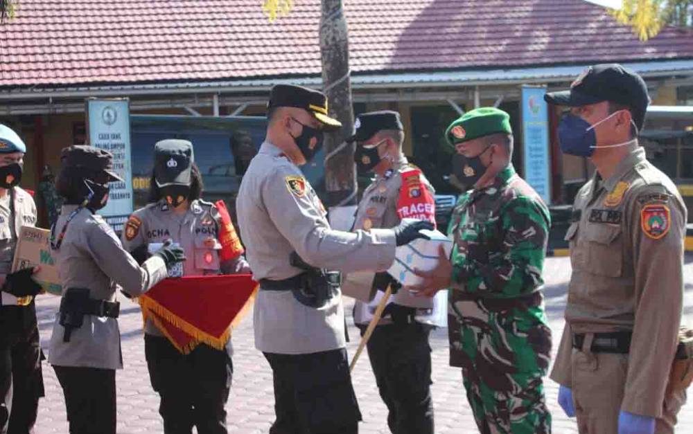 Disiplinkan Masyarakat, Polres Kobar Terjunkan Tim Pemburu Covid-19