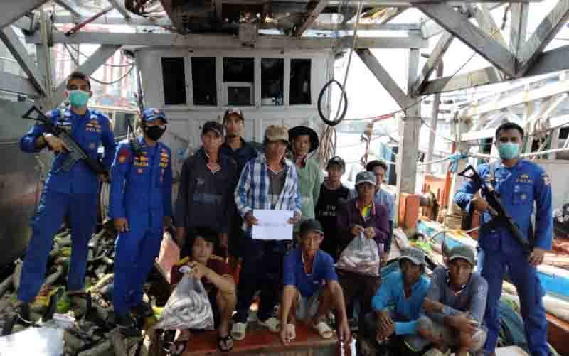 Dirpolair Gagalkan Pencurian Ikan oleh Kapal Asing di Perairan Natuna