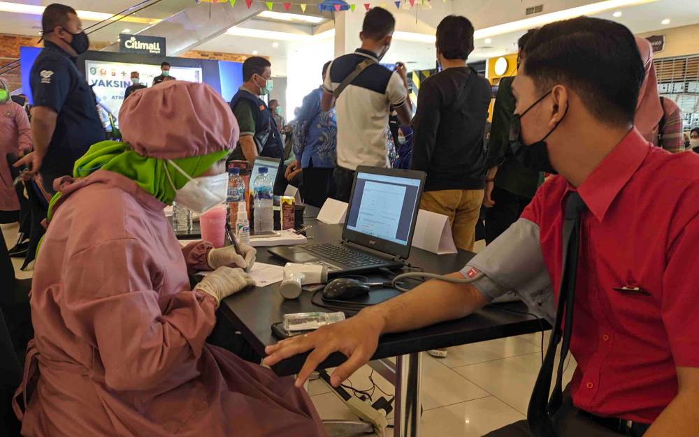 Bupati Kotim akan Evaluasi Capaian Vaksinasi di Kecamatan Setiap Hari