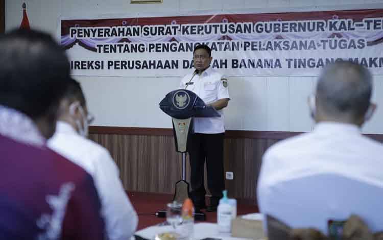 Wakil Gubernur Kalteng Apresiasi kinerja Pengurus Perusda Banama Tingang Makmur
