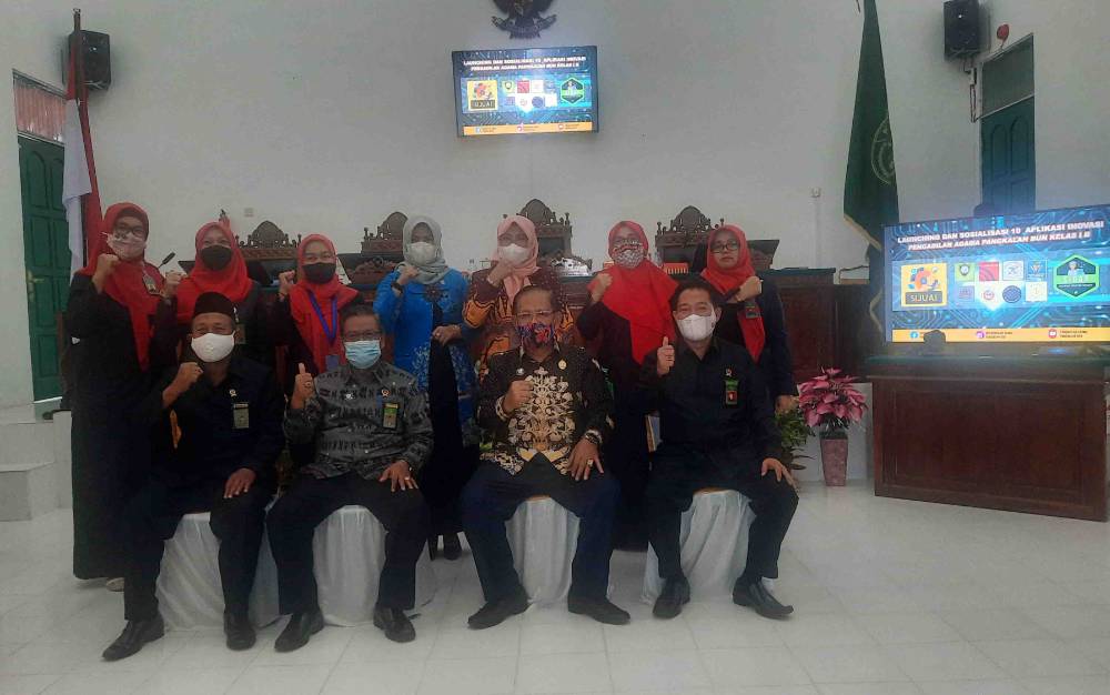 Tingkatkan Pelayanan, Ketua PTA Kalteng Launching 10 Aplikasi Inovasi Pengadilan Agama Pangkalan Bun