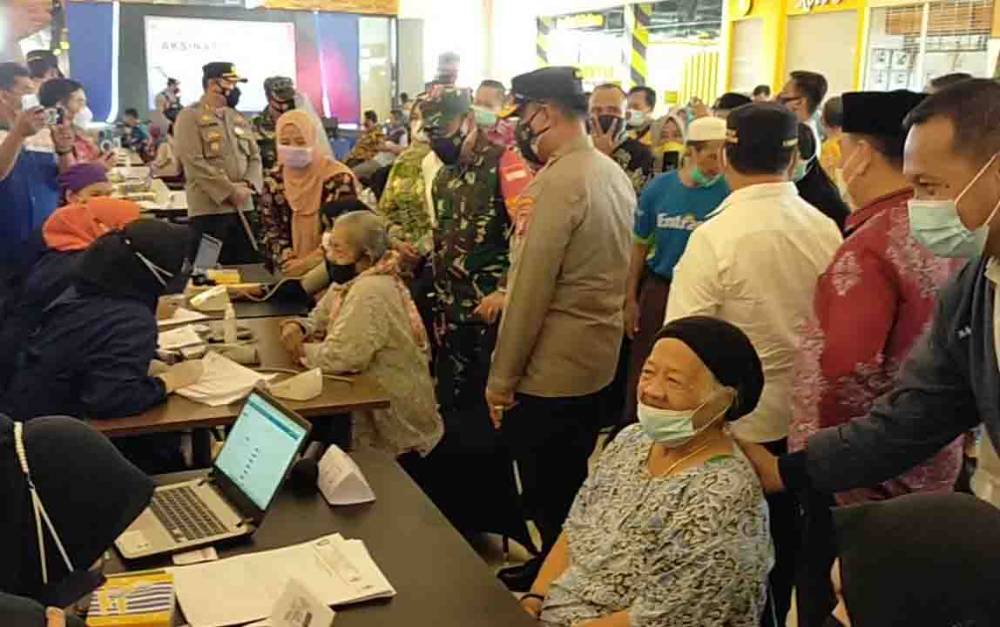 Capaian Vaksin Lansia Baru 10,69 Persen dari Target 30.697 Sasaran di Kotim