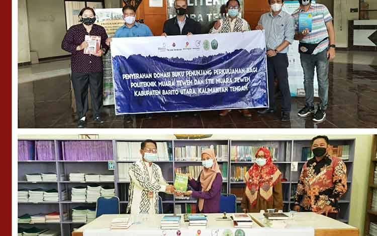 Dua Perguruan Tinggi di Barito Utara Dapat Bantuan Buku Bacaan