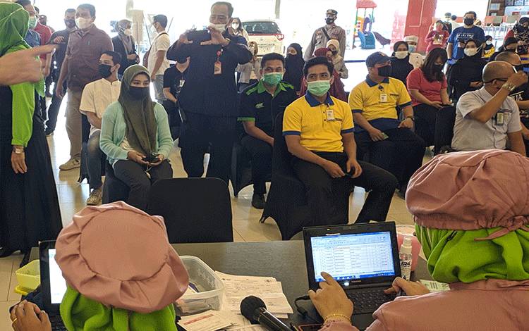 Dinkes Kotim Rata-rata Lakukan 2.000 Vaksin Covid-19 Tiap Hari?