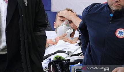 Eriksen Dibawa ke Rumah Sakit dalam Kondisi Stabil Setelah Kolaps