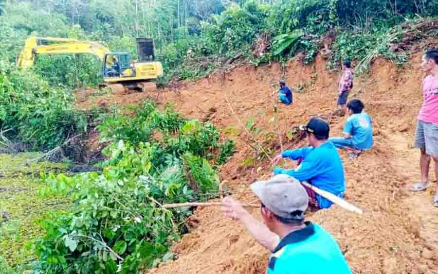 Pemdes Sampirang I Dukung Program Pamsimas Gunakan DD