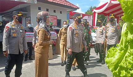 Wakapolri Beserta Rombongan Tiba di Palangka Raya