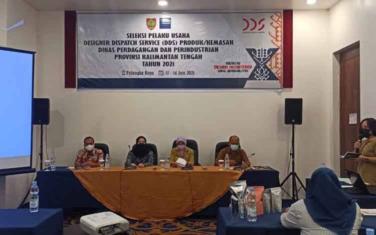 Disperindag Kalteng Gelar Seleksi Pelaku Usaha DDS Produk dan Kemasan