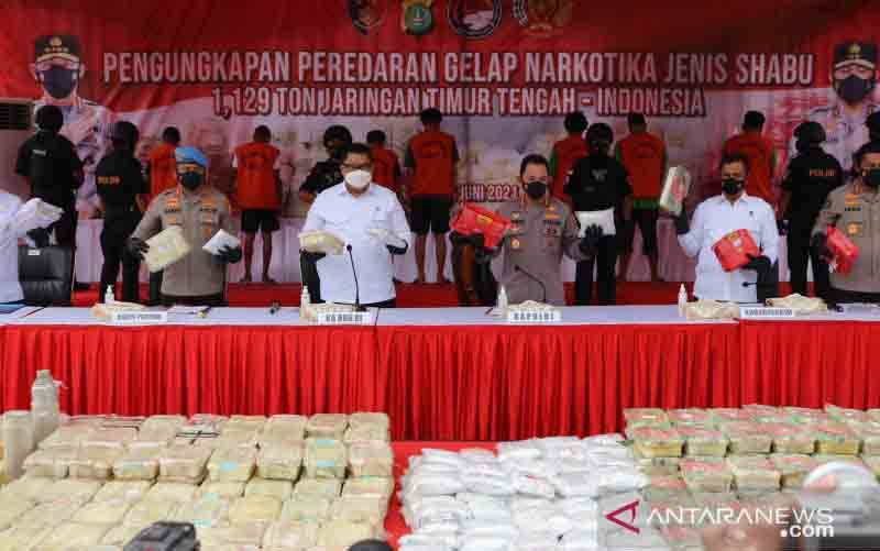Sindikat Narkoba Timur Tengah Dikendalikan Napi di Lapas Cilegon