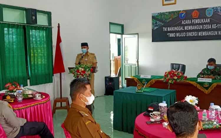 Pemkab Lamandau Apresiasi Digelarnya TMMD Kodim 1017/Lmd