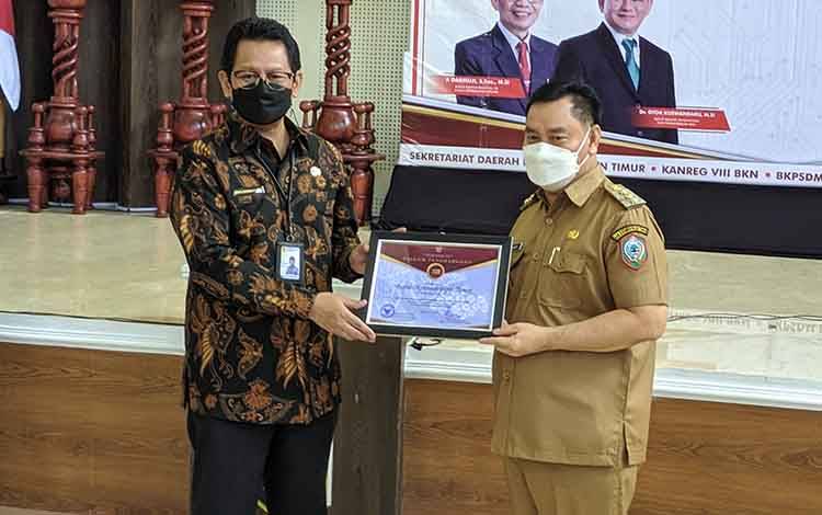 Penilaian Deputi Pengawasan dan Pengendalian BKN terhadap Bupati Kotim