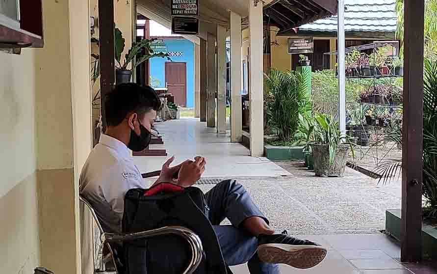 Selain PTM, SMAN 4 Palangka Raya Tetap Siapkan Pembelajaran Daring