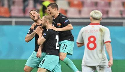 UEFA Investigasi Selebrasi Gol Arnautovic saat Lawan Makedonia Utara