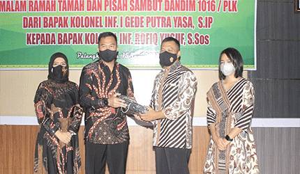 Suasana Haru Warnai Pisah Sambut Dandim Palangka Raya