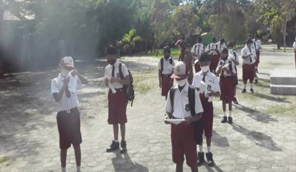Siswa SD di Palangka Raya Lulus 100 Persen