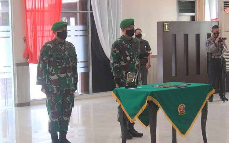Danrem 102 Panju Panjung Pimpin Sertijab Dandim 1016 Palangka Raya
