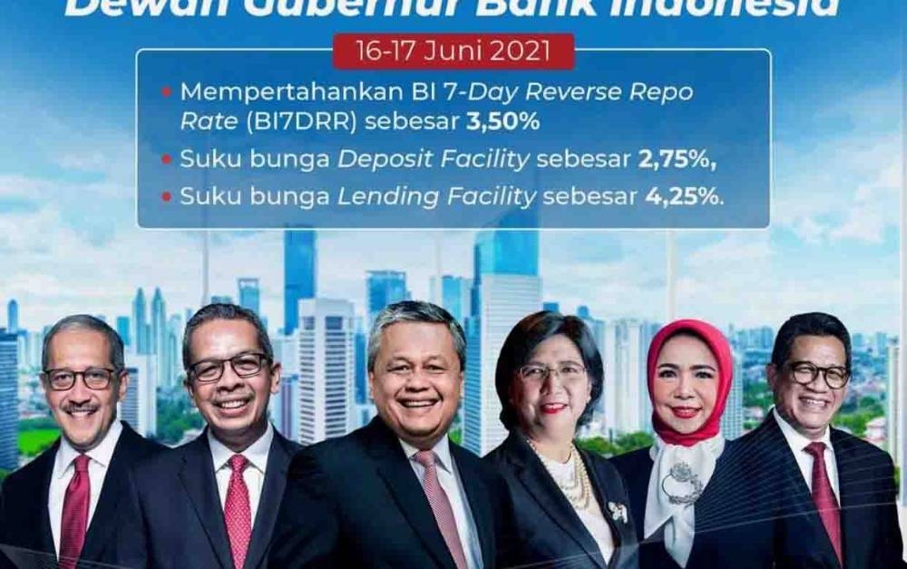 Bank Indonesia Pertahankan BI 7-Day Reverse Repo Rate Sebesar 3,50 Persen