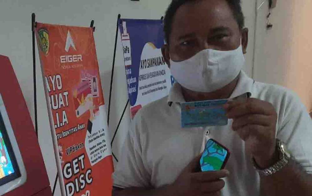 Warga Palangka Raya Bisa Cetak Data Kependudukan di Mesin ADM