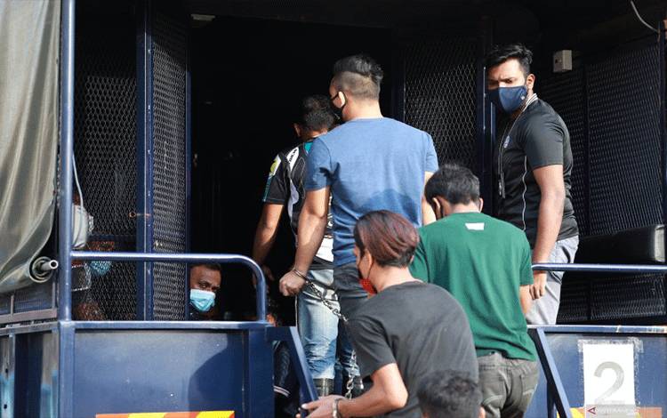 Lima WNI Ditahan Dalam Operasi Penertiban di Malaysia