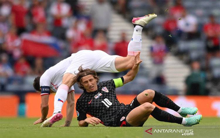 Ceko Terus Jaga Peluang 16 Besar Walau Diimbangi Kroasia 1-1