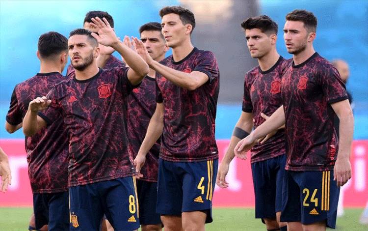 Susunan Pemain Spanyol vs Polandia