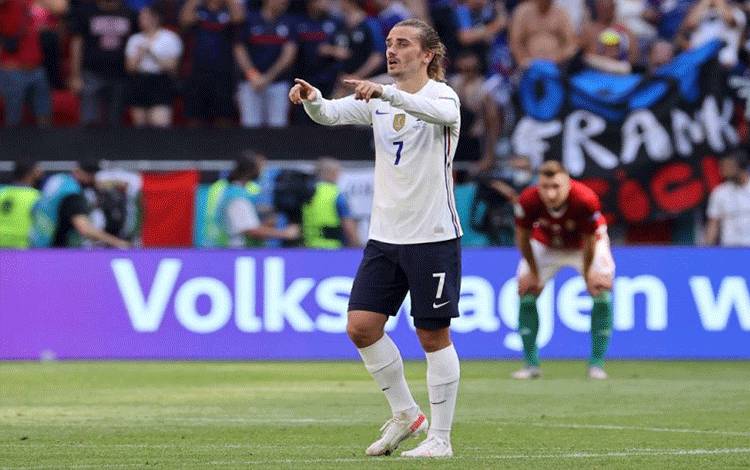Menurut Griezmann Penonton Jadi Faktor Prancis Hanya Bisa Seri 1-1