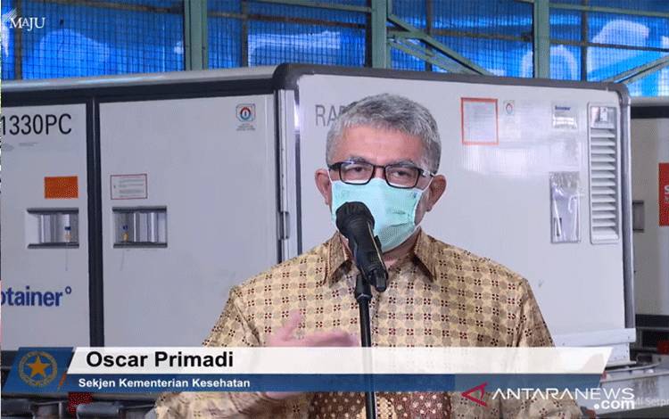 Sekjen Kemenkes Pastikan Vaksin COVID-19 di Indonesia Sudah Diuji