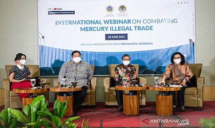 Wamen LHK Ajak Dunia Perangi Perdagangan Ilegal Merkuri