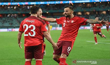 Swiss Hanya Finis Peringkat Tiga Grup A Meski Kalahkan Turki 3-1