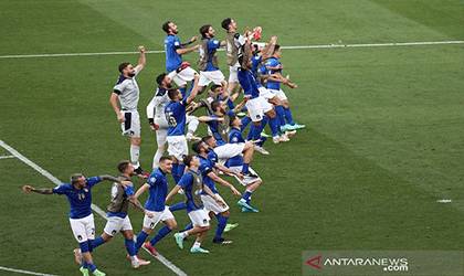 Ringkasan Grup A: Italia dan Wales Lolos, Swiss Berpeluang Menyusul