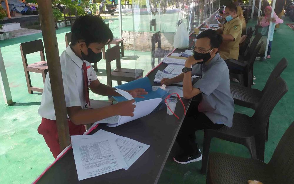 Daftar di SMPN 4 Sampit, Harus Bawa Surat Keterangan Lulus Asli