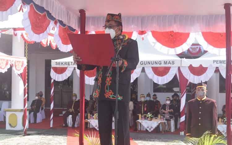 Ketua DPRD Gunung Mas Ajak Seluruh Pihak Dukung Pembangunan
