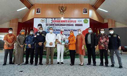 Komite III DPD RI Lakukan Uji Sahih RUU Perubahan UU 11 Tahun 2009 di UPR