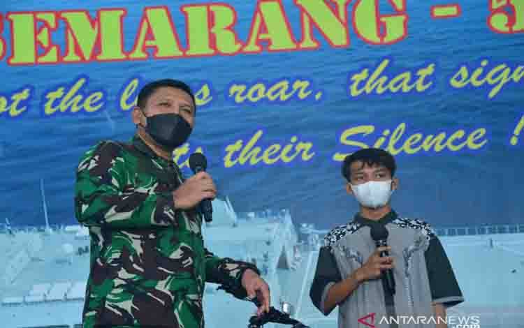 TNI AL Apresiasi Ketangguhan Mental Remaja yang Terapung di Laut