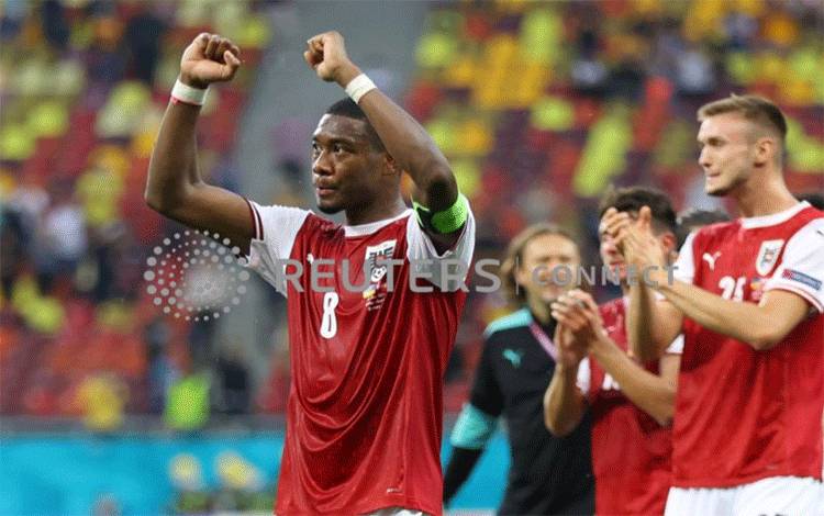 Austria ke 16 Besar Setelah Menang 1-0, Ukraina Menunggu