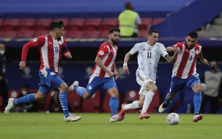 Argentina Pimpin Grup A Setelah Kalahkan Paraguay 1-0