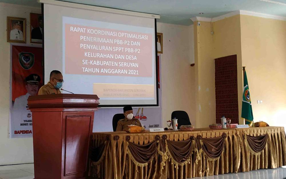 Bapenda Seruyan Gelar Rakor Optmalkan Penerimaan PBB-P2