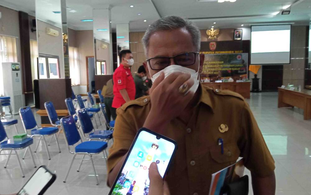 Status Siaga Darurat Penanggulangan Karhutla Kembali Diperpanjang di Kobar