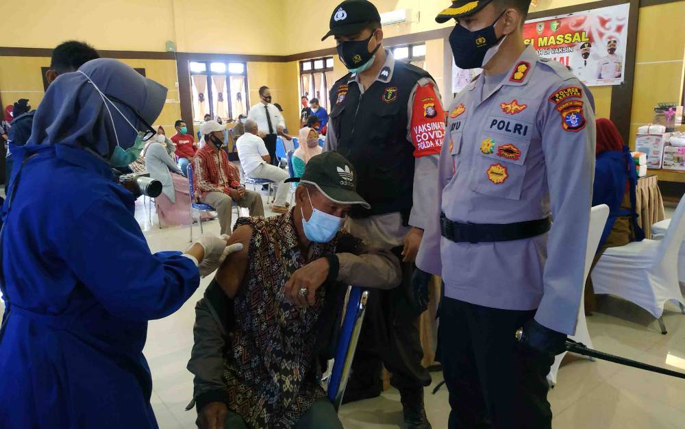 Capaian Vaksinasi Lansia di Seruyan Masih Rendah