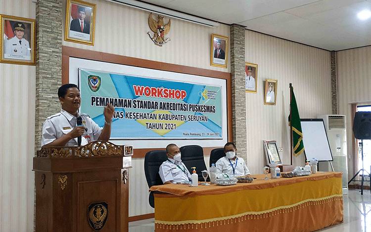 Permintaan Sekda Seruyan Kepada Puskesmas