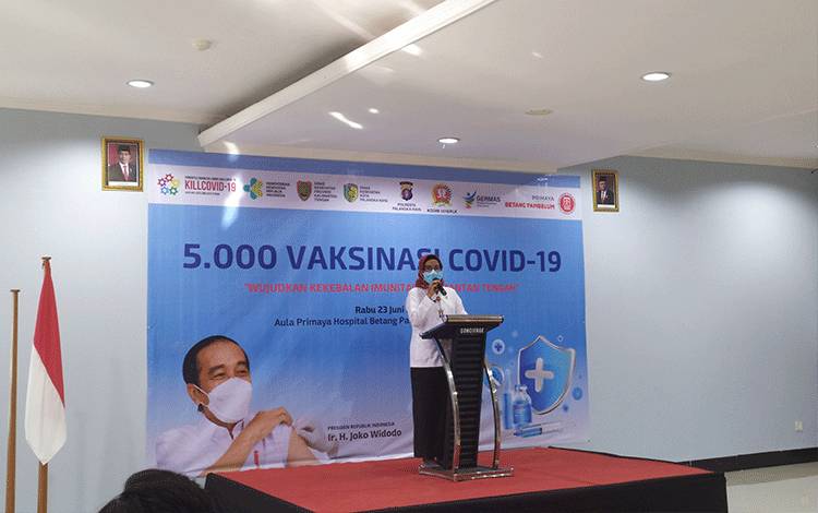 Sekda Palangka Raya: Percepatan Vaksinasi untuk Pemulihan Ekonomi