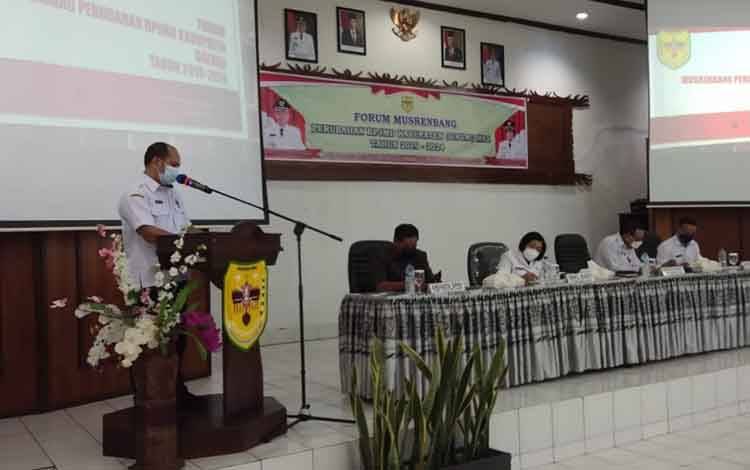 Pemkab Gunung Mas Gelar Rapat Forum Musrenbang Perubahan RPJMD