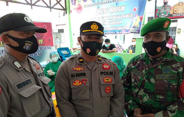 Kapolsek Jekan Raya: Antusias Masyarakat untuk Divaksin Semakin Meningkat