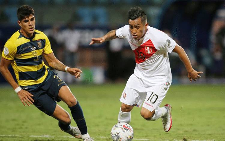 Sempat Tertinggal, Peru Tahan Imbang Ekuador 2-2