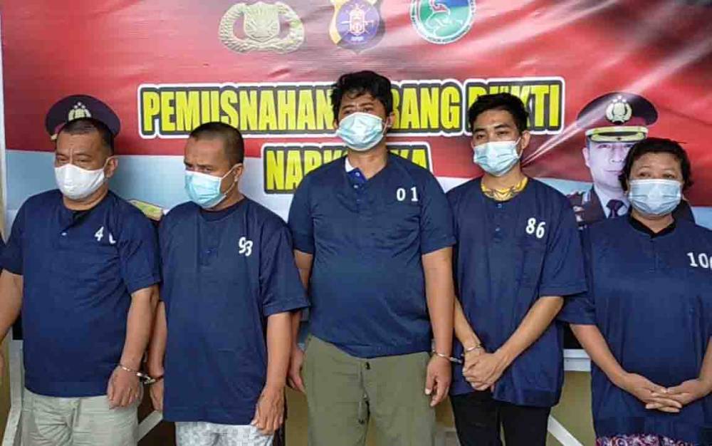 Polres Kotim Tangani 53 Kasus Narkoba Sejak Januari - Juni 2021