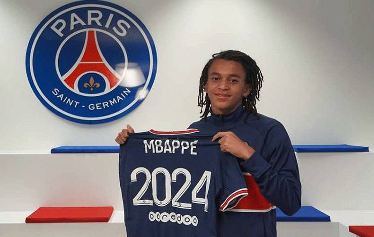PSG Ikat Adik Kylian Mbappe dengan Kontrak Tiga Tahun