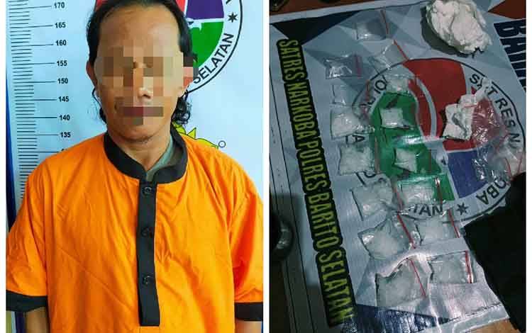 Bandar Sabu Asal Kalimantan Selatan Diringkus di Barsel