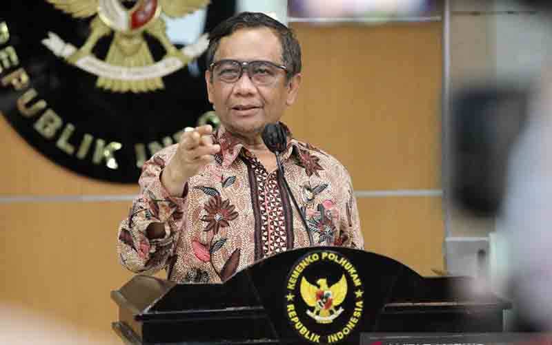 Mahfud MD: Perlu Dukungan Pimpinan Agama Percepat Vaksinasi Covid-19