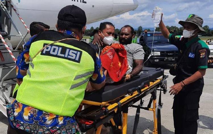 Kepala Kampung Korban Penembakan KKB Dievakuasi ke Jayapura